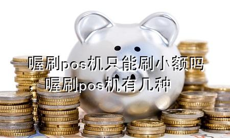 喔刷pos机只能刷小额吗,喔刷pos机有几种